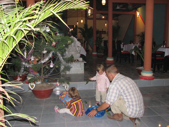 Weinachten im indischen Restaurant (Phu Quoc)
