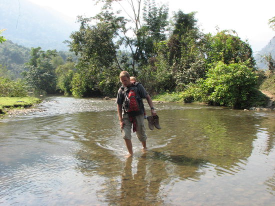 Iih, das ist ja nass!