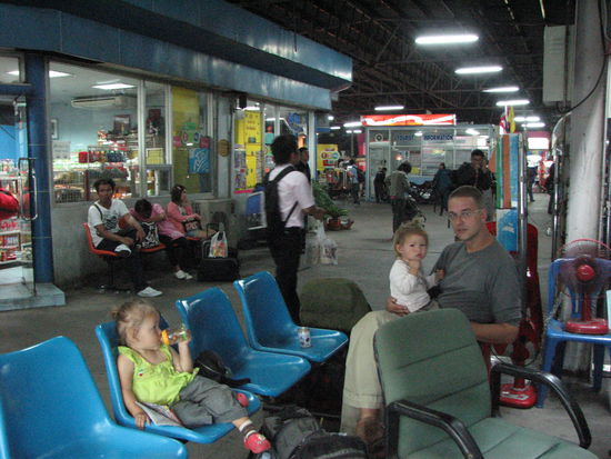 Bangkok um 5:00 Uhr morgens.