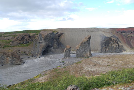 Skurrile Landschaft,