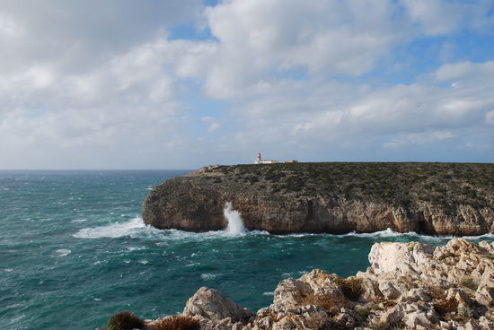 Das Cabo sao Vincente mit Leuchtturm