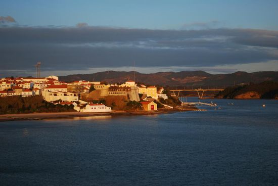 Blick auf  Vila Nova de Milfontes