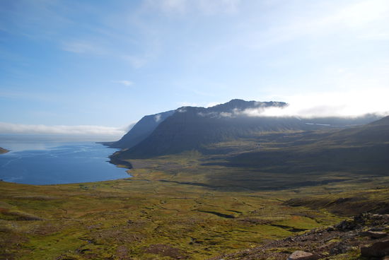 Panoram bei der Fahrt in die Sackgasse