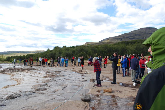 Spektakel am Strukur