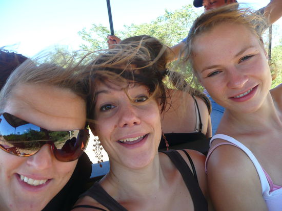 auf dem weg zur lodge