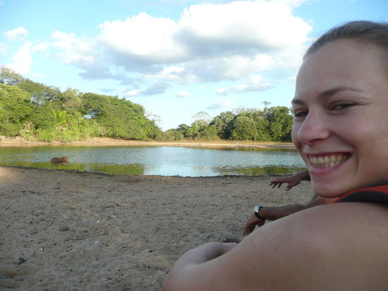 schooooeeen (man beachte auch das wasserschwein links (links !), das hat sich da abgekuehlt)