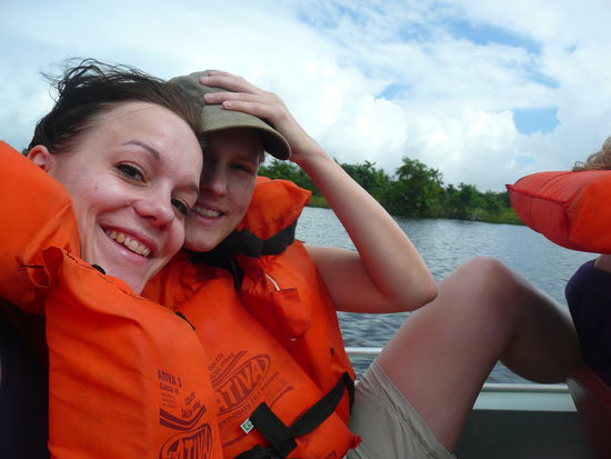 bootsfahrt richtung lencois