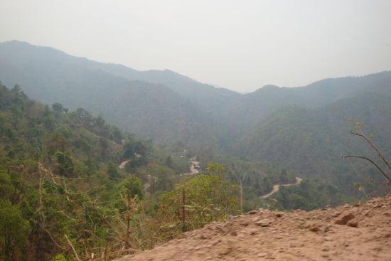 Wunderschöne Fahrt mitten durch die Berge...Heimatgefühle! 