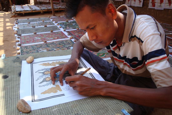 Ich bekomme gerade ein mini-Sandbild 