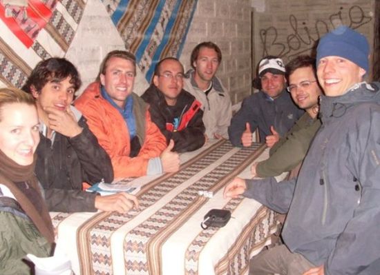wieder mal ein Kniffel-Abend bei gefuehlten Minus 10 Grad im Salzhotel
