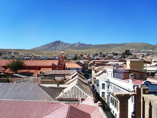 Blick ueber Potosí