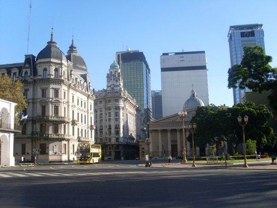 Plaza de Mayo, das Zentrum von BA
