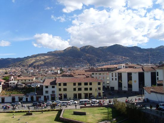Blick ueber Cuzco