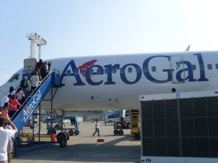 die Galápagos-Airline