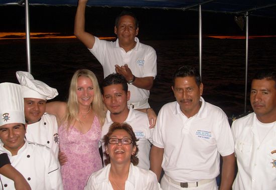 Isa und Crew