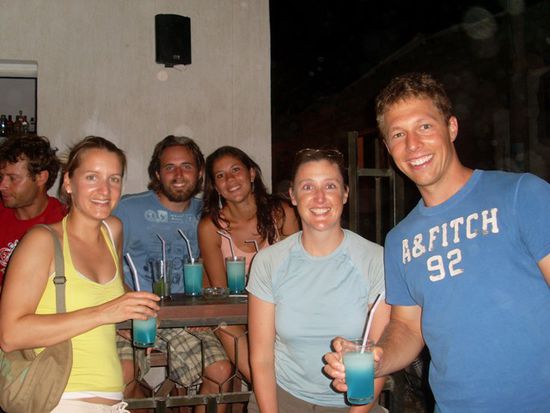 unser Lieblingscocktail "Blue Lagoon"