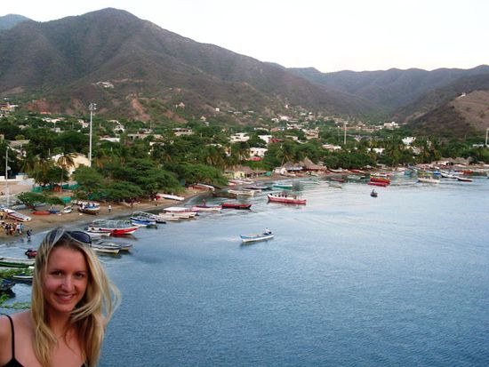die Bucht von Taganga