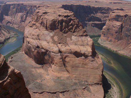 Horseshoe Bend (leider fehlte hier der Weitwinkel)