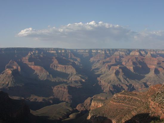 Blick auf einen Teil des Grand Canyons