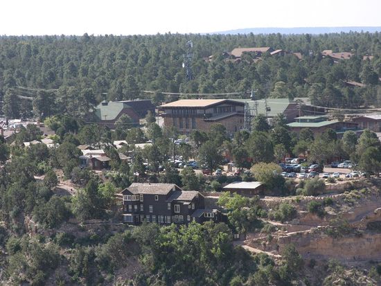 Ein Teil des Grand Canyon Village