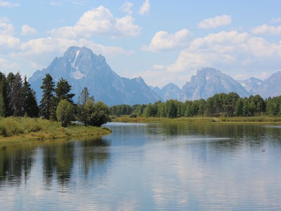 Grand Teton National Park - fast schon Alpenpanorama