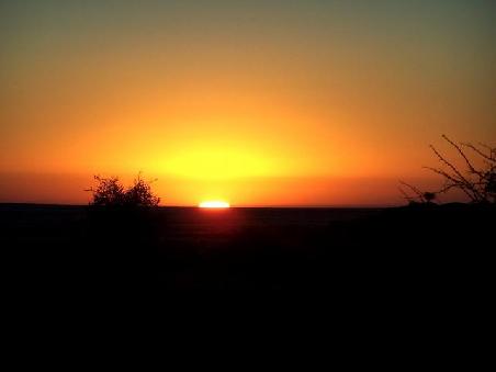 Sonnenuntergang an der Spitzkoppe