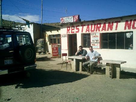 Kaffepause im "Restaurant"