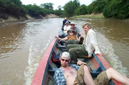 Auf dem Rio Yakuma