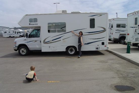 Da is et! Unser treuer Begleiter für die nächsten 4 Wochen.