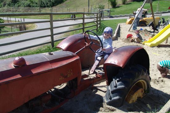 Julian bei Davidson Orchards