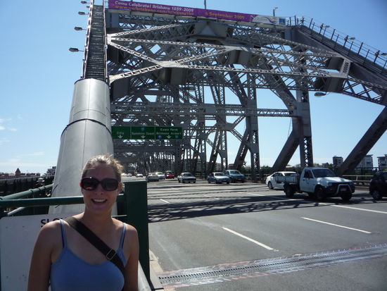 Alina an der Storey Bridge