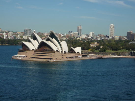 Opera House mit Botanical Garden im Hintergrund