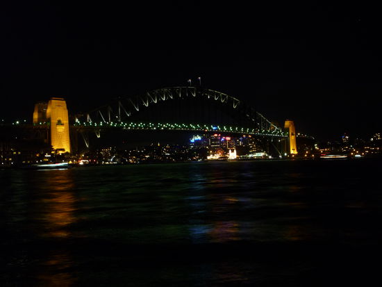 Harbour Bridge bei Nacht!