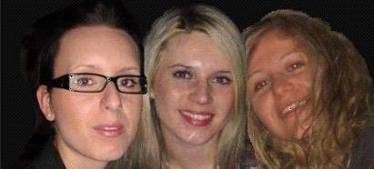 Und das sind wir 3! Carina, Babsi & Karin
