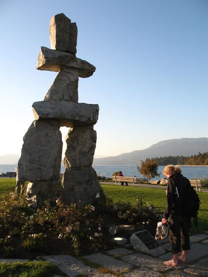 Der Inukshuk, Wegmarke und Zeichen der Freundschaft