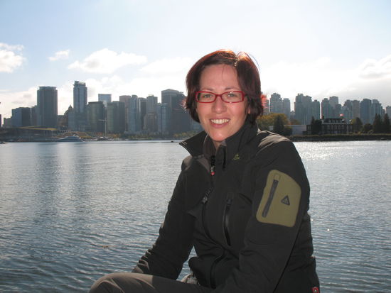 Stanleypark mit Blick auf die Skyline von Vancouver
