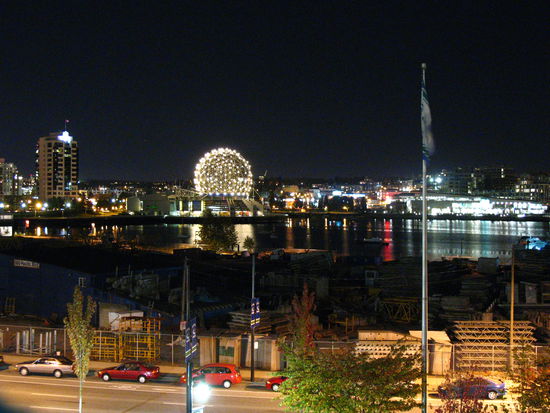 Vancouver bei Nacht