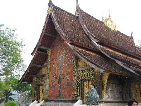 Haupttempel von Luang Prabang - Rückseite