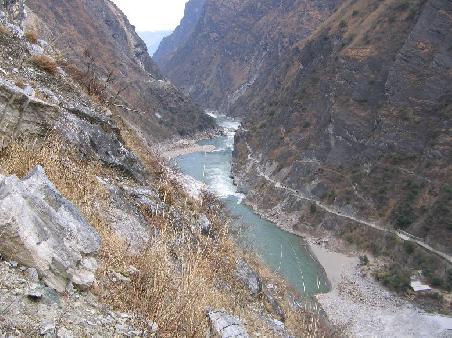 Eingang zur Tiger - Leaping - Gorge