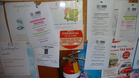 So fing alles an! Stellenangebote im Hostel!