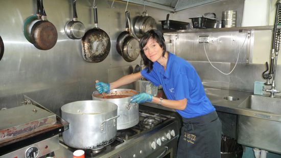 Da muss man ganz schoen zupacken....