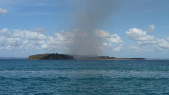 Ab und zu brennen hier auch mal die Inseln-aber nicht weiter schlimm!