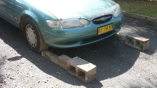 So baut man sich auf Australisch eine Rampe! 