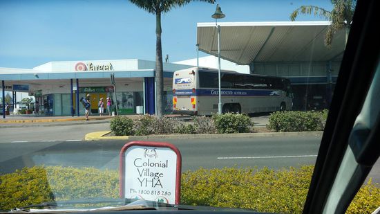 Arbeitsplatz...Greyhound Busstation