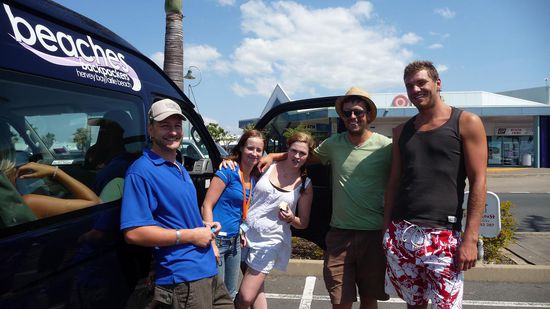 Philipp (GER) - Alida (GER) - ? (UK) - Scott (CAN) - Dennis (GER)