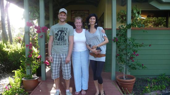 Die Chefin - nein, nicht rechts, sondern die in der Mitte!