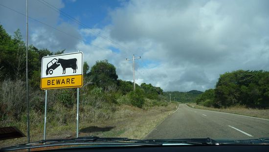 Und dann gab es wieder so lustige Straßenschilder!!!