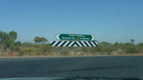 Die Kreuzung kam, kurz überlegten wir noch, aber dann wurde der Blinker links gesetzt und das neue Ziel hieß Adelaide.