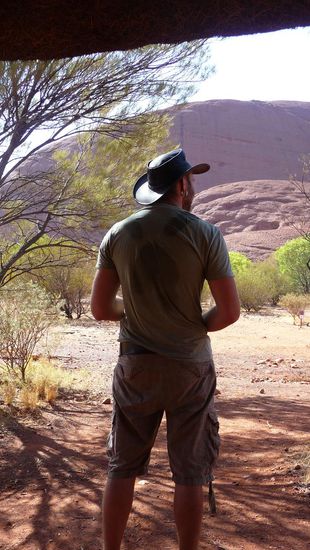 So sieht es aus, wenn man nach erneutem Gewaltmarsch den Rucksack absetzt