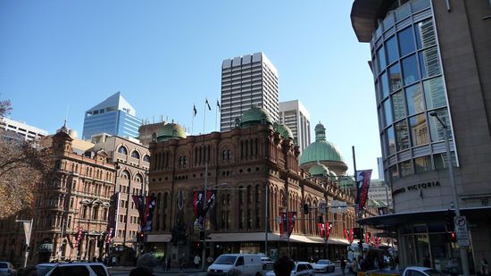Queen Victoria Biulding (edelstes Kaufhaus Australiens)